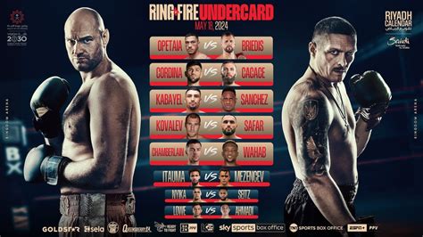 boxing experts predictions|Tyson Fury vs. Oleksandr Usyk fight predictions, odds, undercard .